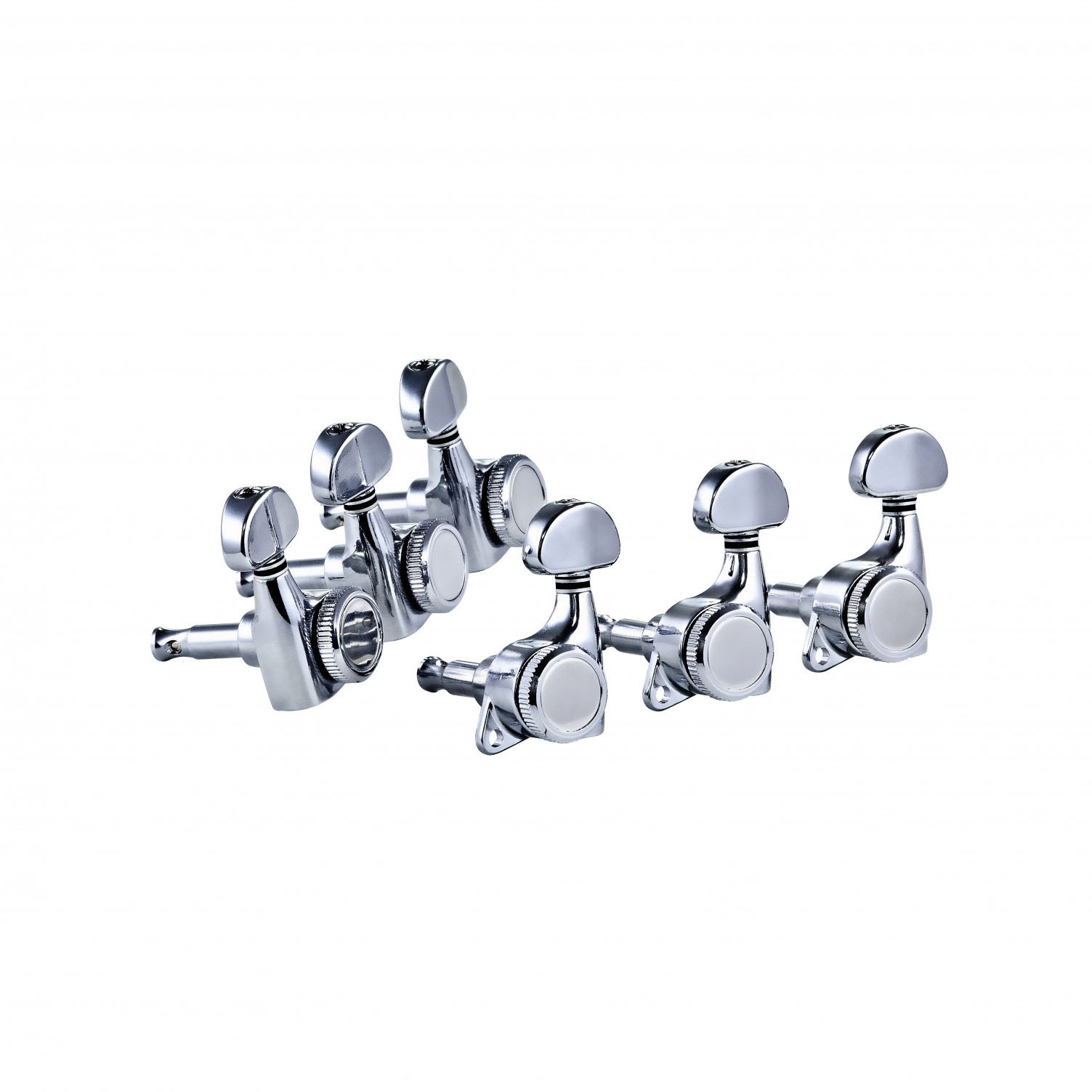 ORTEGA 3+3 Guitar Locking Tuning Machines - Chrome (OTMLOCK33-CR)