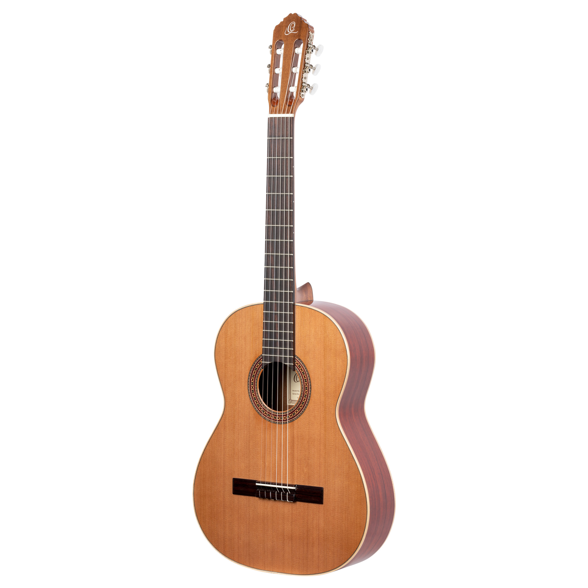 ORTEGA Family Series Pro 4/4 Slim Neck Konzertgitarre 7 String - Massive Zeder + Bag (1B-R200L)