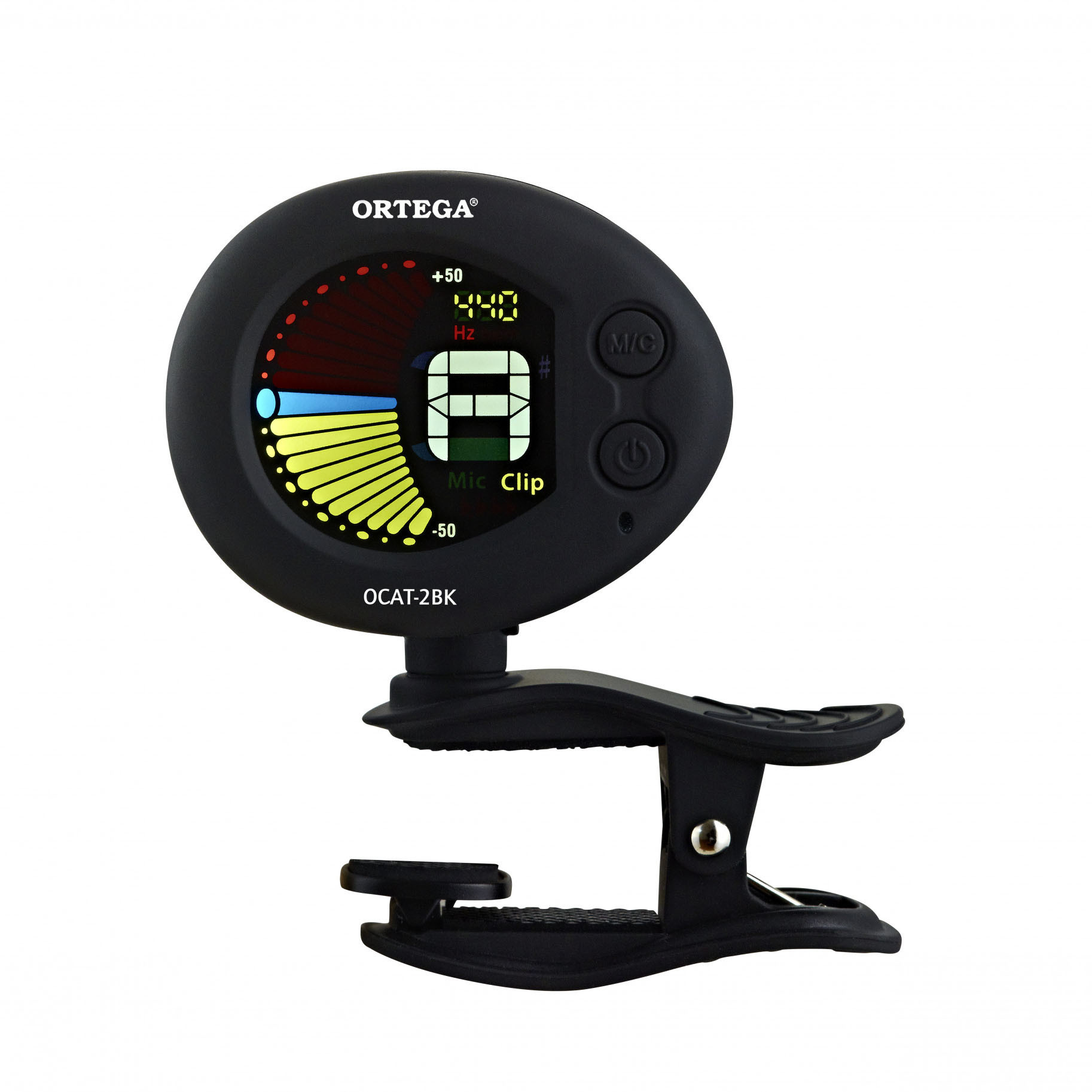 ORTEGA Headstock Tuner & Metronome (OCAT-2BK)