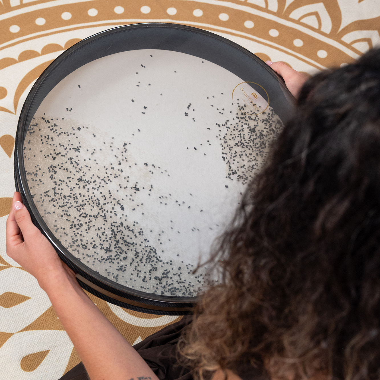 Meinl Sonic Energy Wave Drum 18" - Woven & True Feel Synthetic Head (WD18WB-WH)