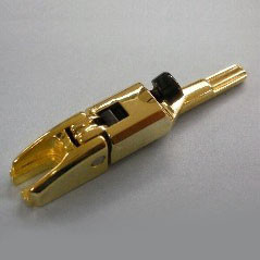 IBANEZ Saitenreiter - gold für 1. und 6. Saite Edge 3 / 1. und 2. - 7. und 8. Saite für Edge 3-8 (2ED2C2G1)