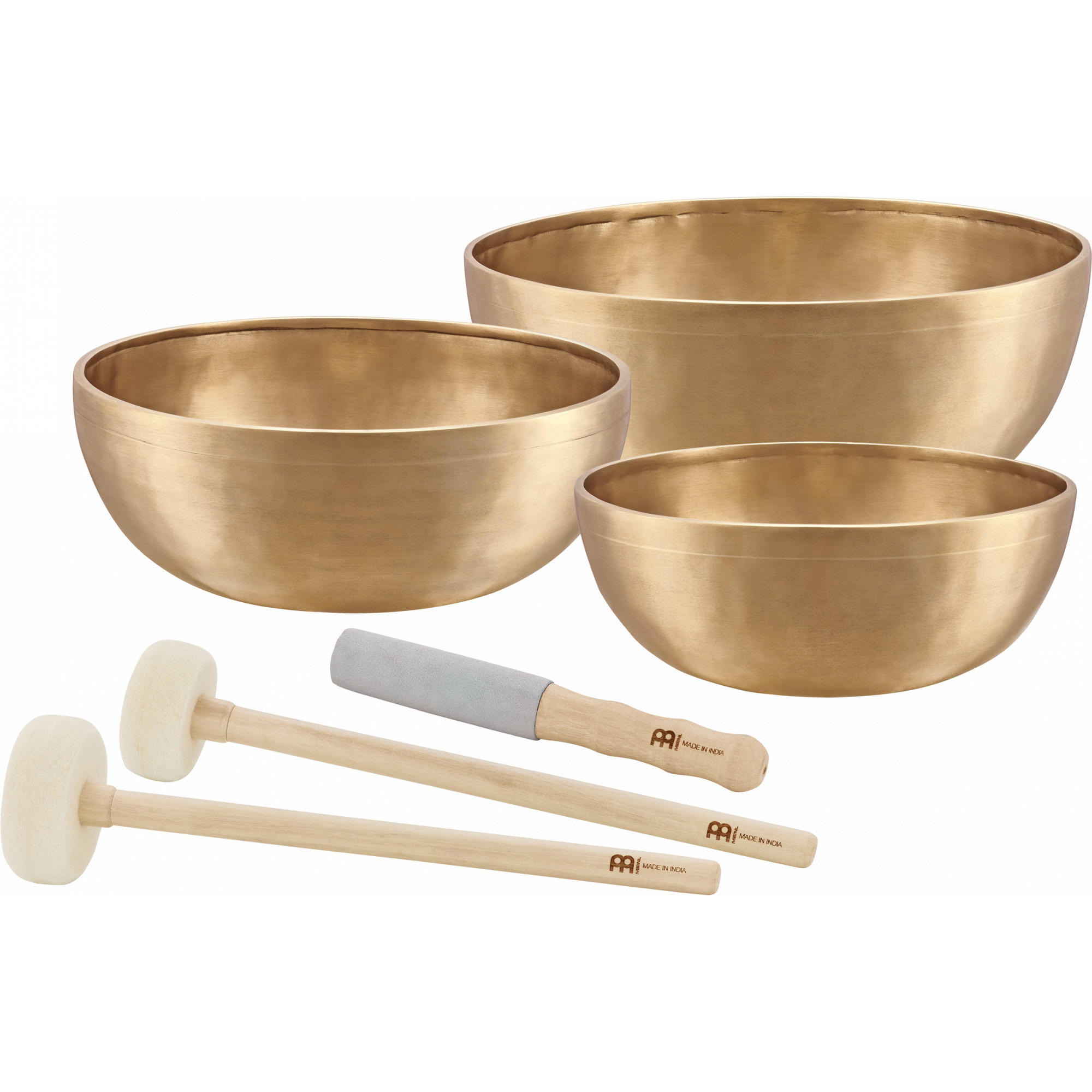 Meinl Sonic Energy 3-teiliges Energy Therapy Series Singing Bowl Set - 1400/1800/2200g (SB-E-5400)