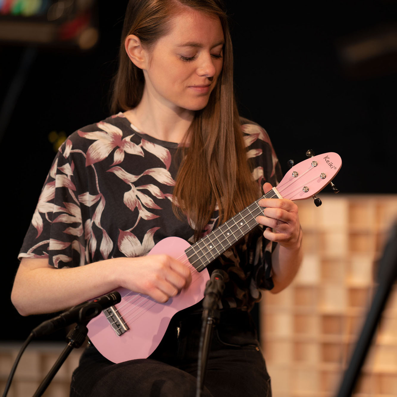 KEIKI K2 Serie Sopran Ukulele Set - Agathis / ABS Fairy Dust (K2-FYD)