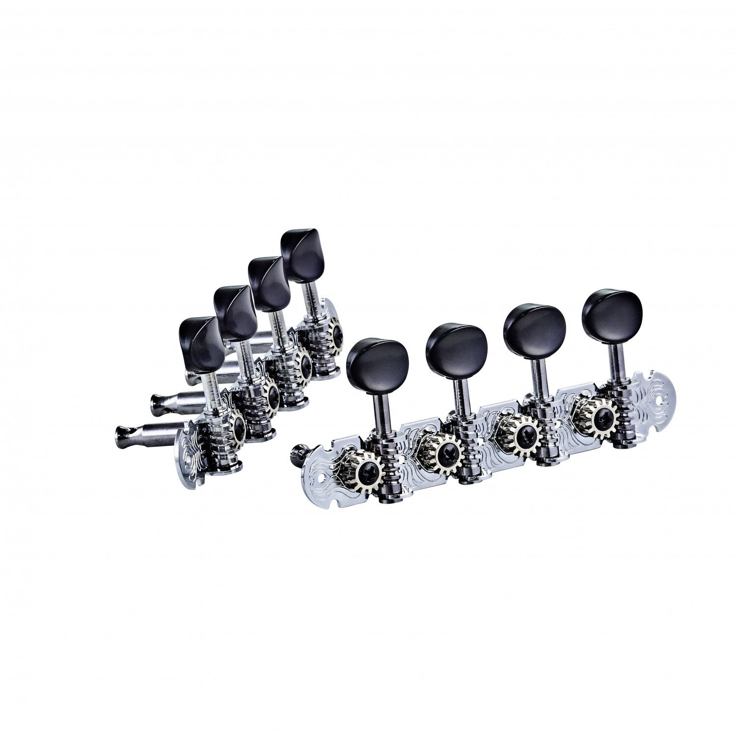 ORTEGA A-Style Mandolin DeLuxe Tuning Machines - Chrome (OTMMADLX-CR)