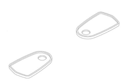 TAMA Gummi-Abstandshalter für MCHL5SBN (HCHL-SP55)