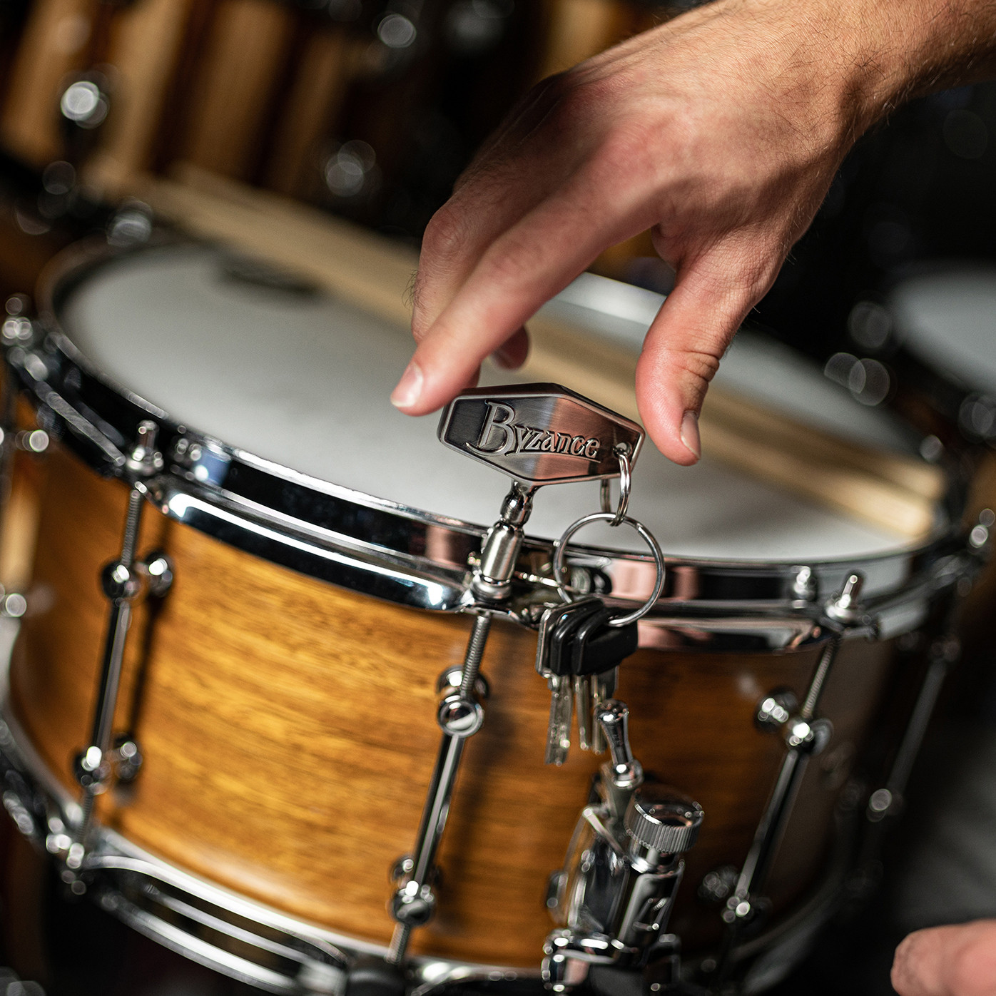 MEINL Cymbals Byzance Drum Key - Antique Tin (MBKT)