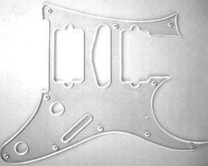 IBANEZ acrylic pickguard - JEM77/RG3770DX/RG8550MZ (4PG00A0024)