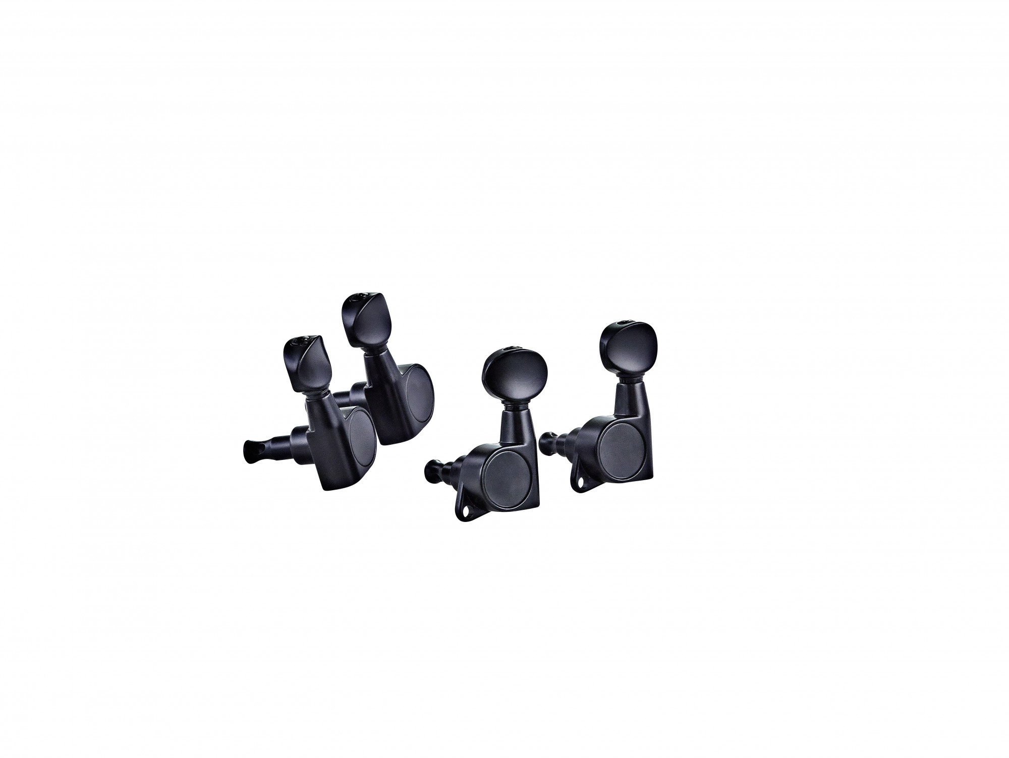 ORTEGA Die-Cast Ukulele Tuning Machines - Gloss Black (OTMUKDC-GB)