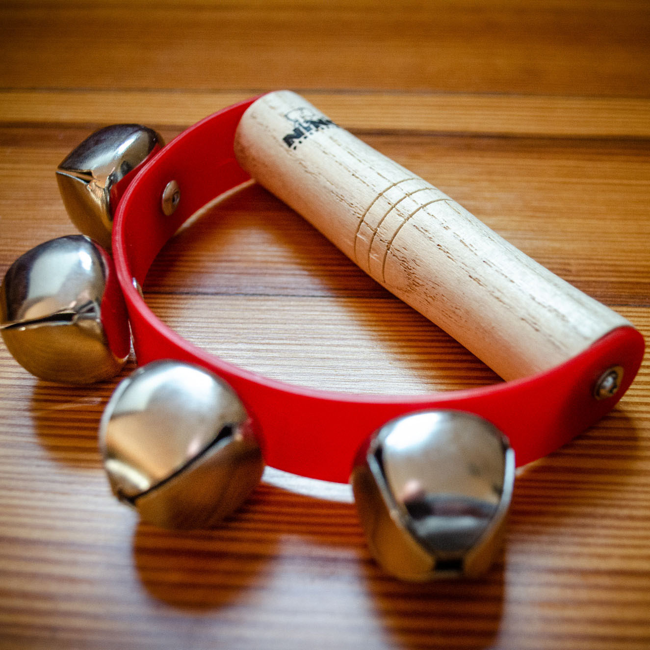 NINO Percussion Sleigh Bell - Red (NINO962)