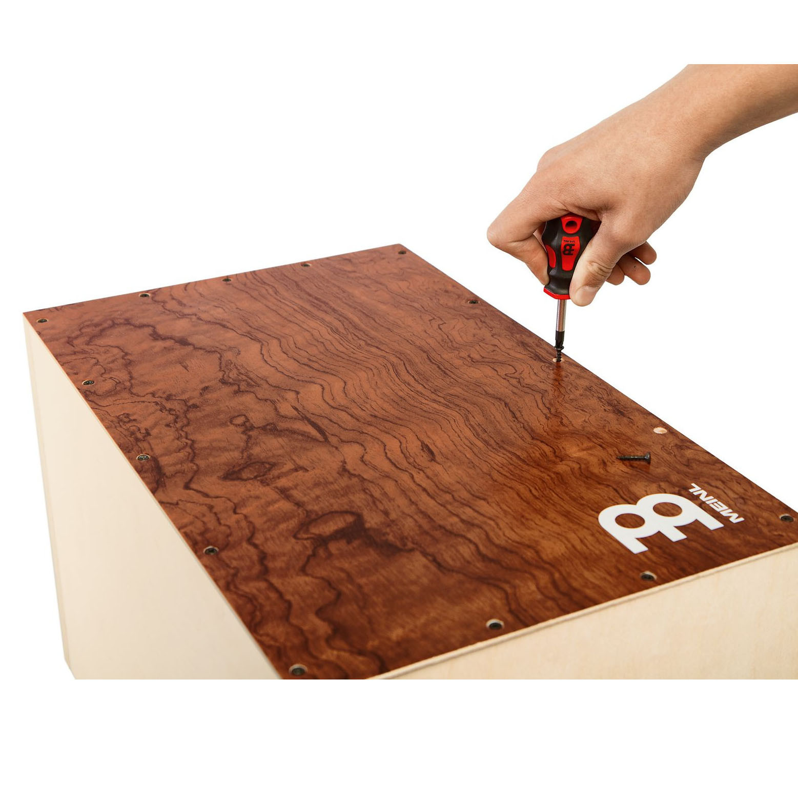 MEINL Percussion Deluxe Make Your Own Cajon - Burl (DMYO-CAJ-BU)