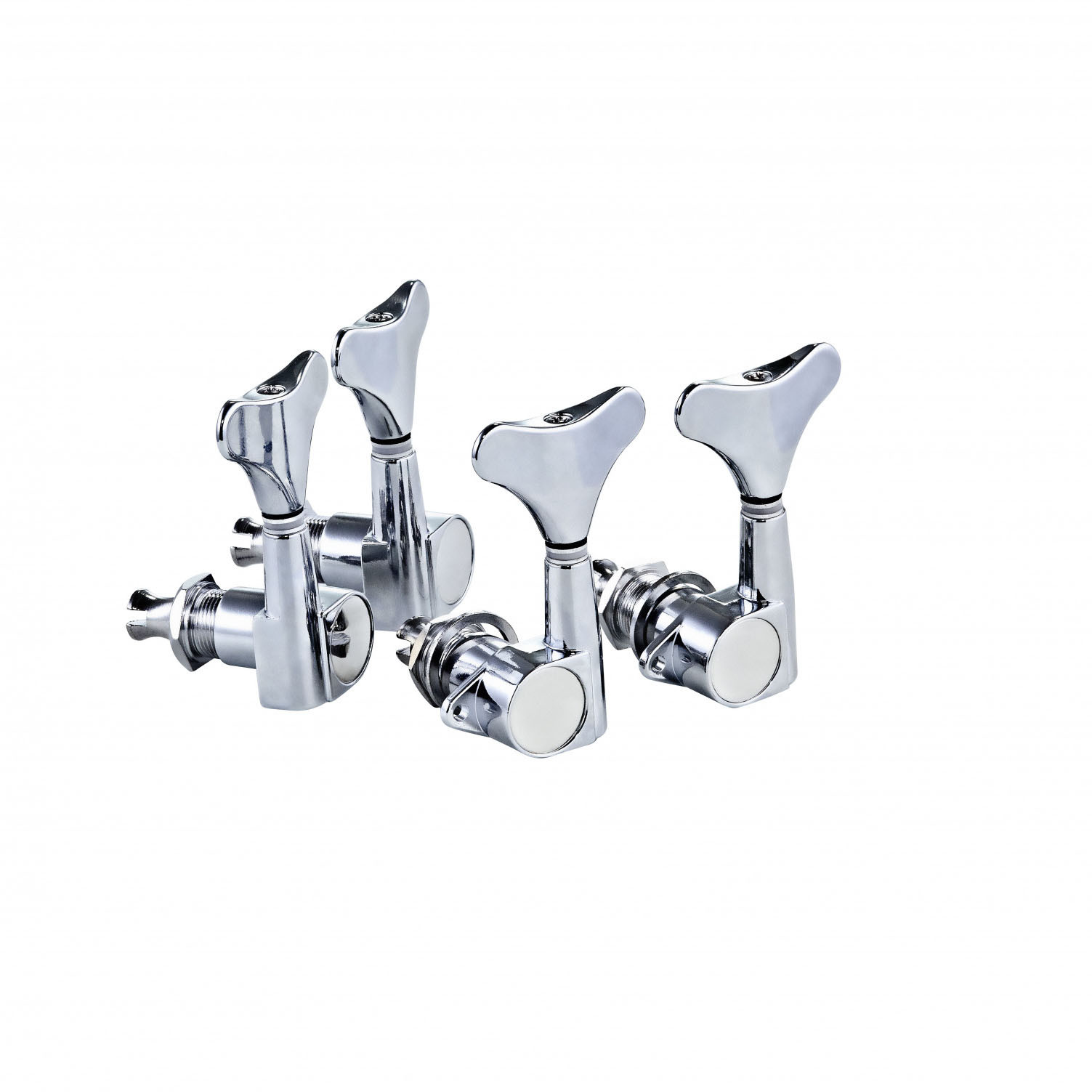 ORTEGA 2+2 Bass Tuning Machines - Chrom (OTMEB22-CR)