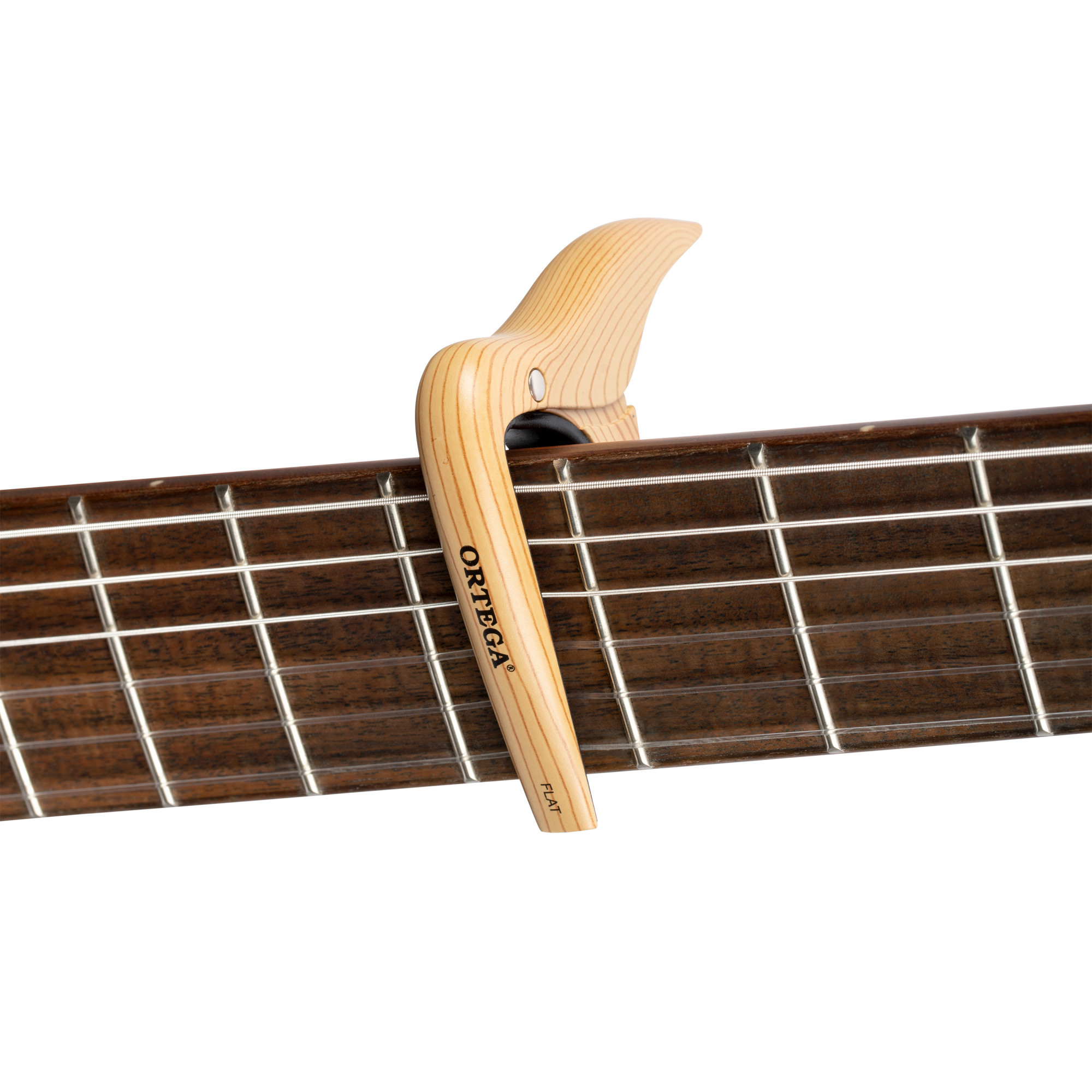 ORTEGA Flat Guitar Capo - Maple Design (OCAPO-MAD)