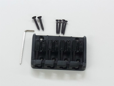 IBANEZ Bass Brücke 4-Saiter Accu-cast B300 - black matte (2BB4ACA023)