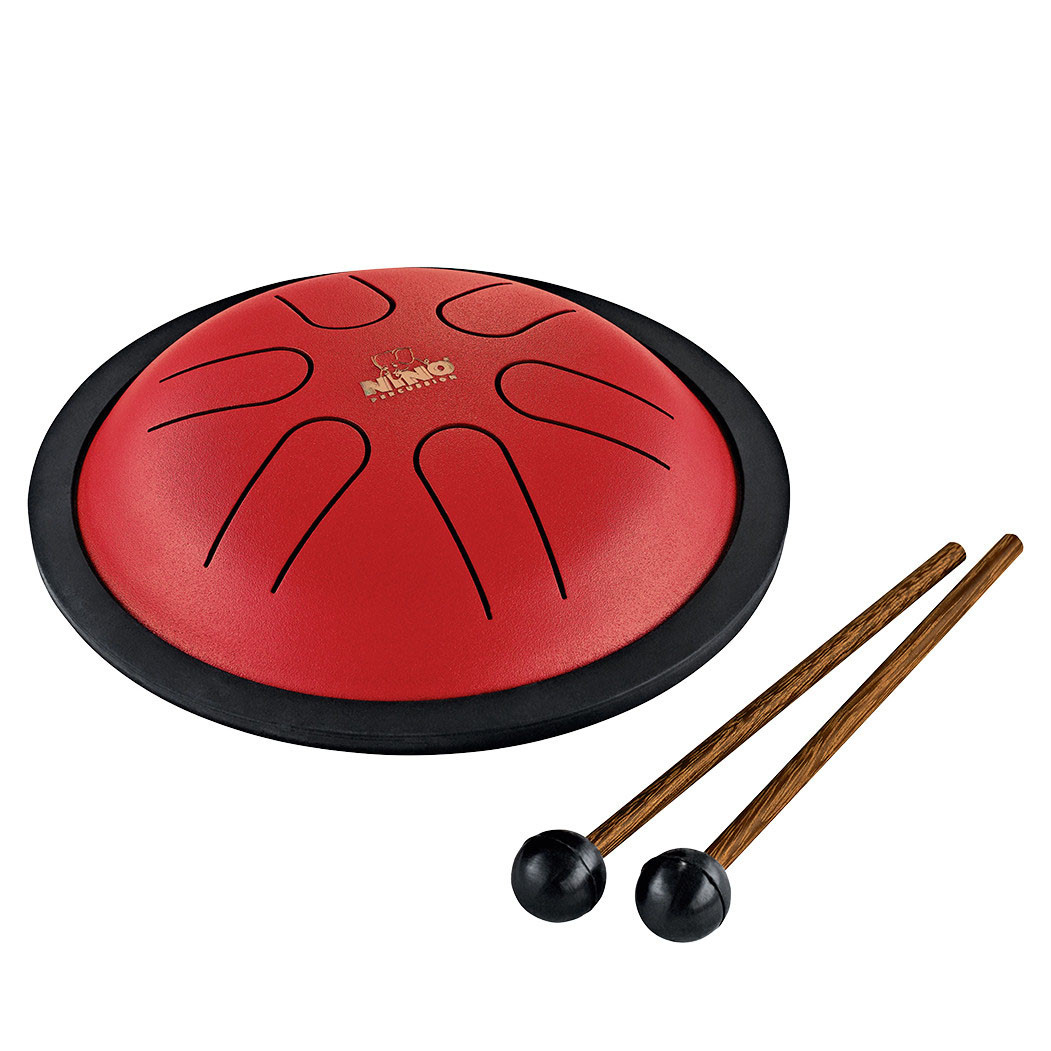 NINO Percussion Mini Melody Steel Tongue Drum - 6" (NINO980R)