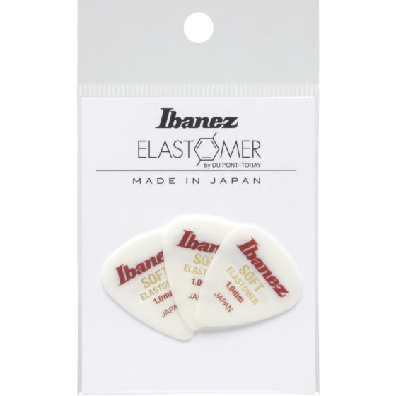 IBANEZ Elastomer Picks - 3er Pack (BEL14ST10)