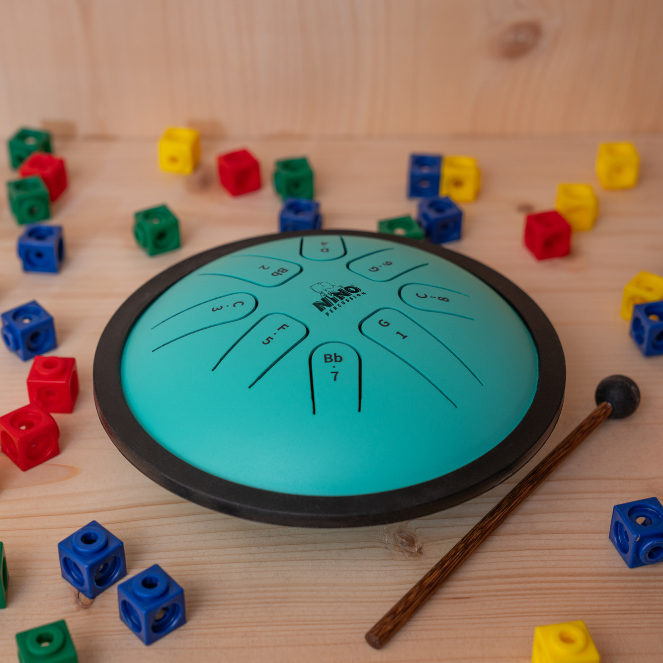 NINO Percussion Steel Tongue Drum - Mint Green (NINO982)