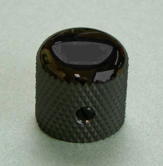 Control knob metal (black);