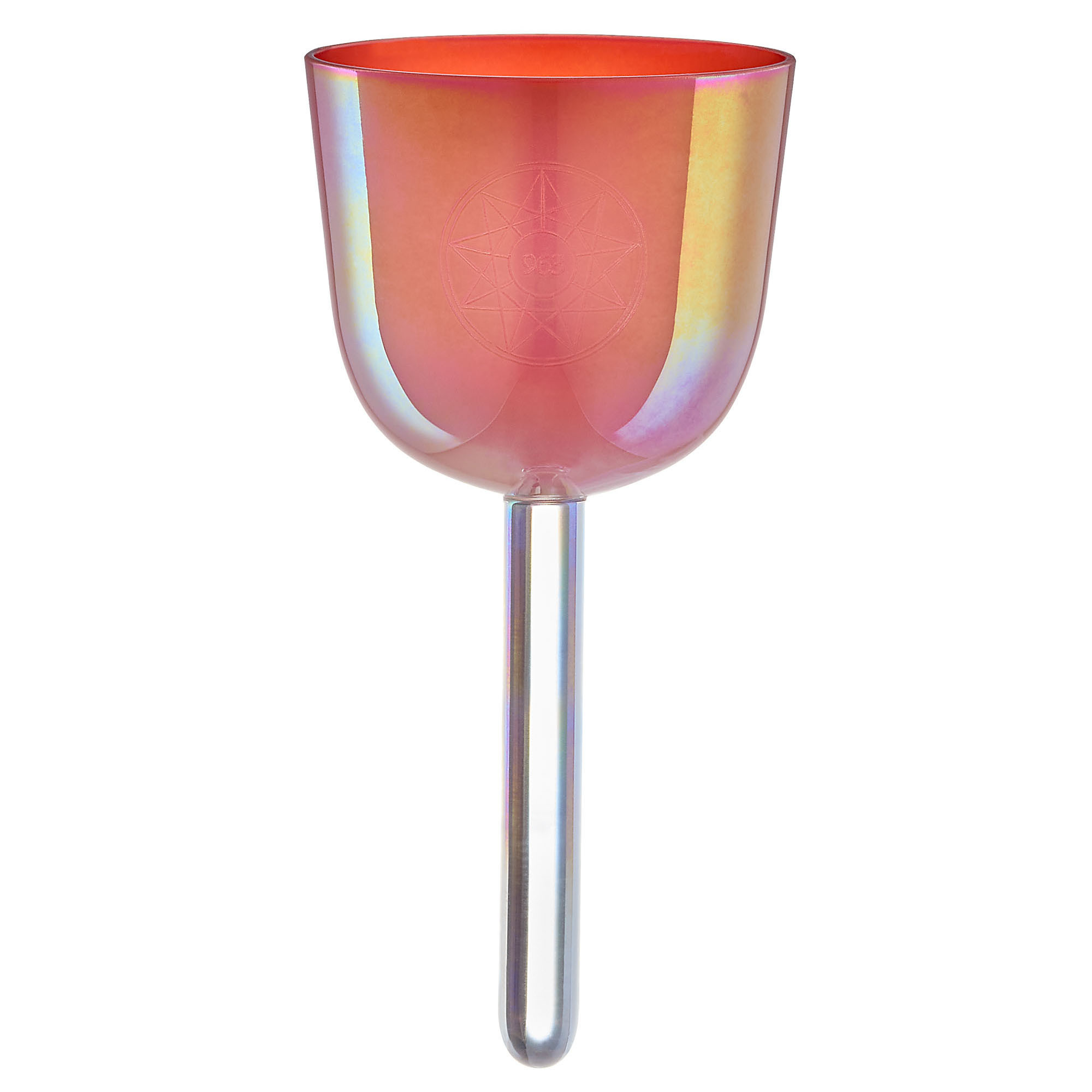 MEINL Sonic Energy 3.25" Essence Solfeggio Crystal Singing Bowl 963 Hz, Coral Reef (ESOLCSB963)