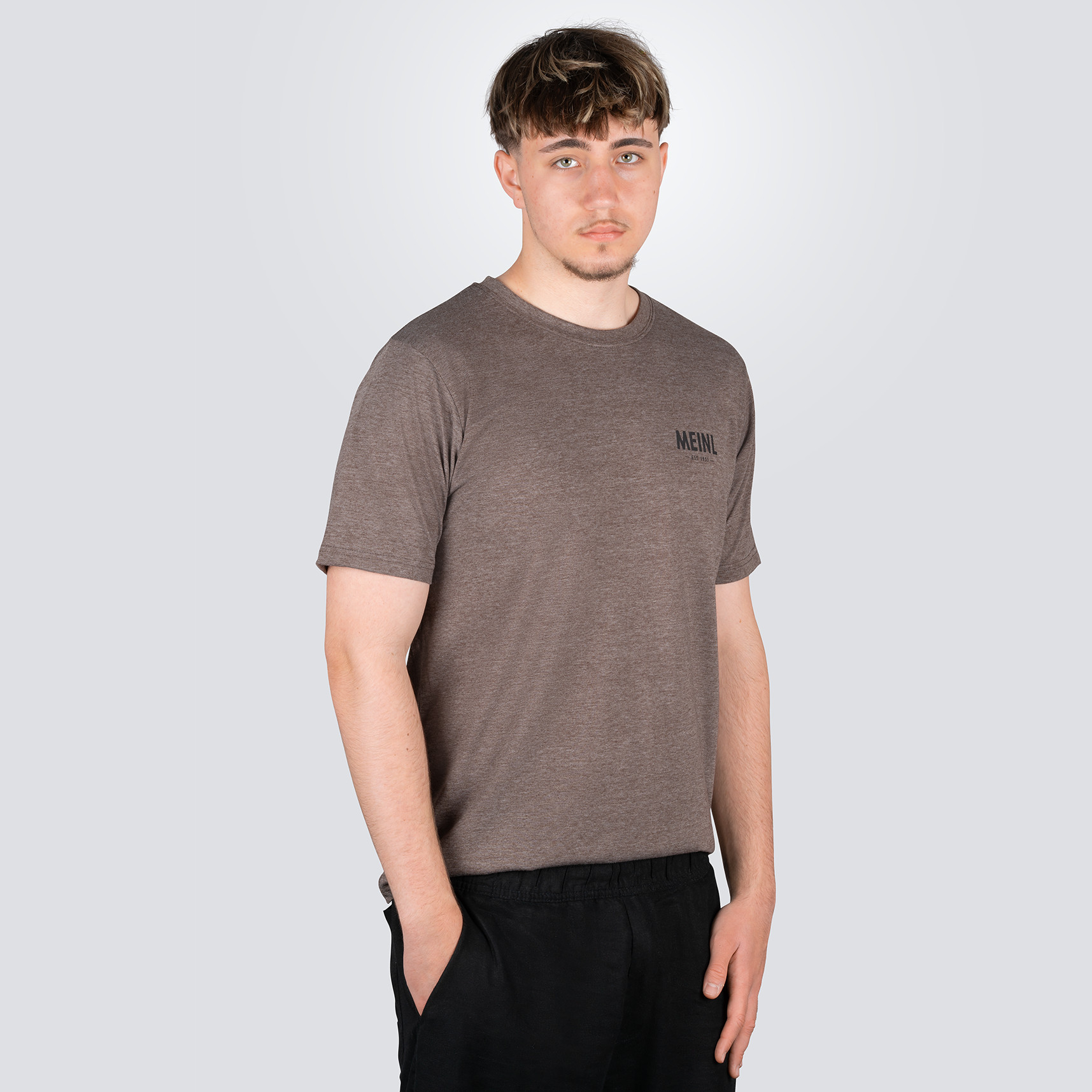 MEINL T-Shirt Vintage Logo – Espresso (M-VIN-BR-L)