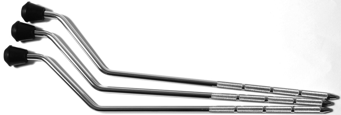 TAMA Floor Tom Leg for Starclassic Performer/Superstar Classic/S.L.P. Drum Kit/Silverstar/Imperialstar(2005~2011) - 3 pcs (6573C3P)