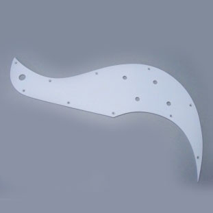IBANEZ abs pickguard - white for AMF73 (4PG12A0020)