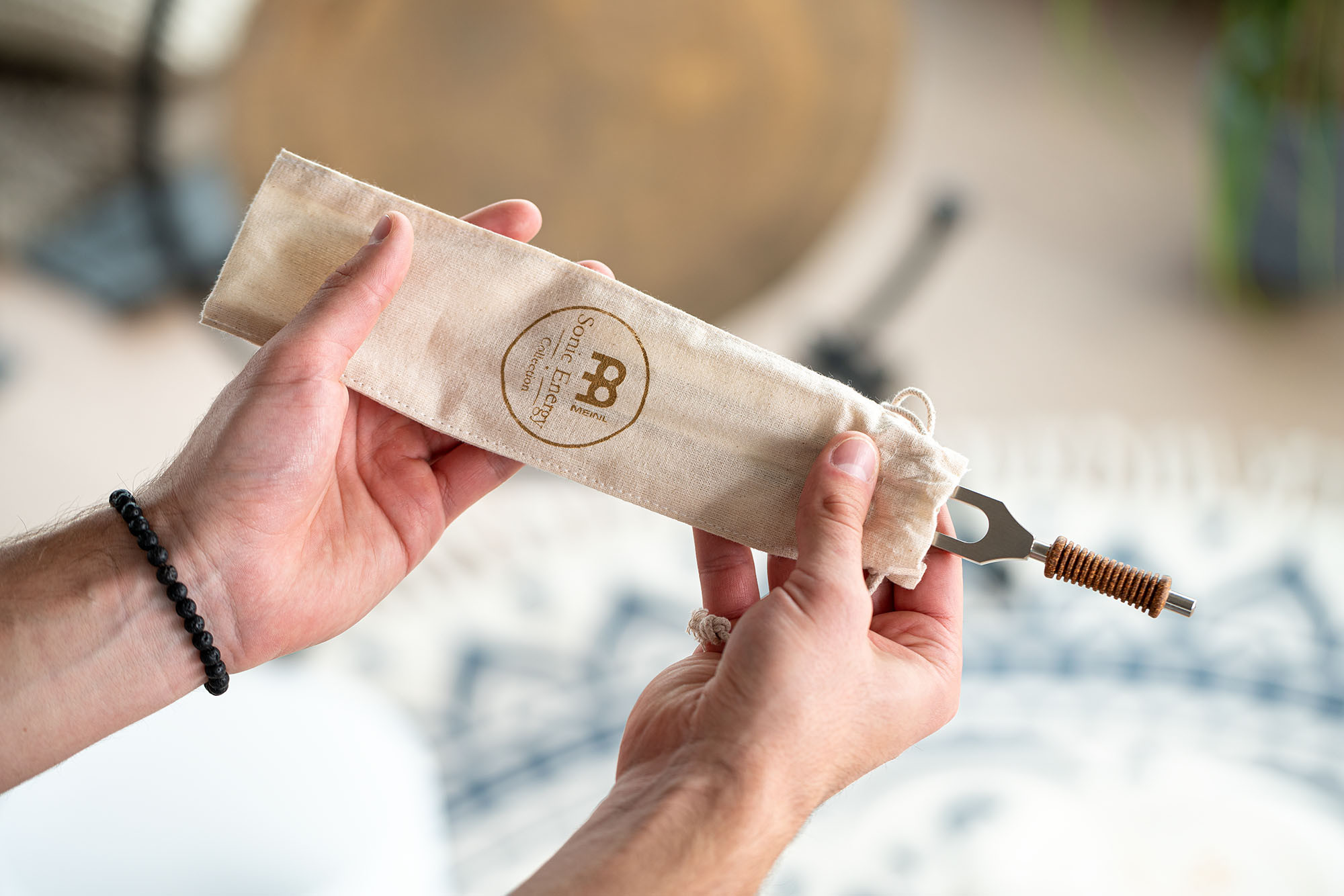Meinl Sonic Energy Cotton Bag for Therapy Tuning Fork (article no. TTF) (TFCBL)