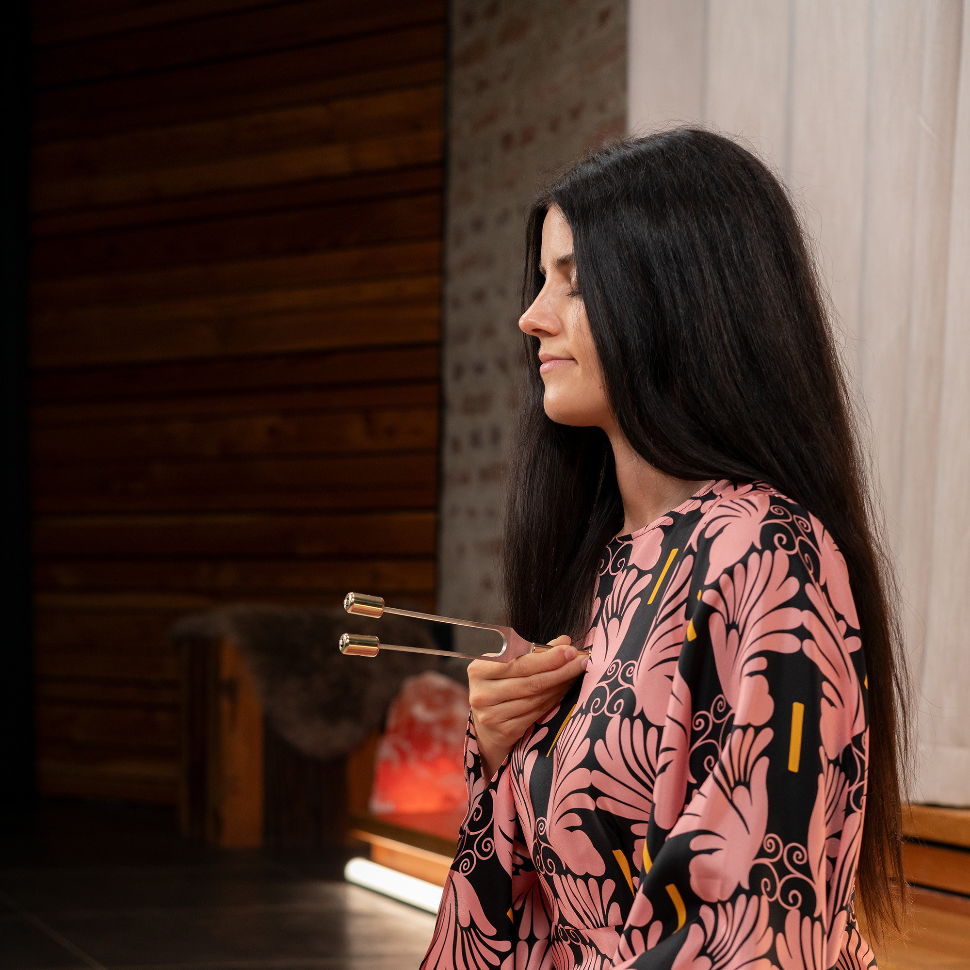 MEINL Sonic Energy Grounding Therapy Tuning Fork, Earth Year / Om 68.05 Hz (TTF-E-G)