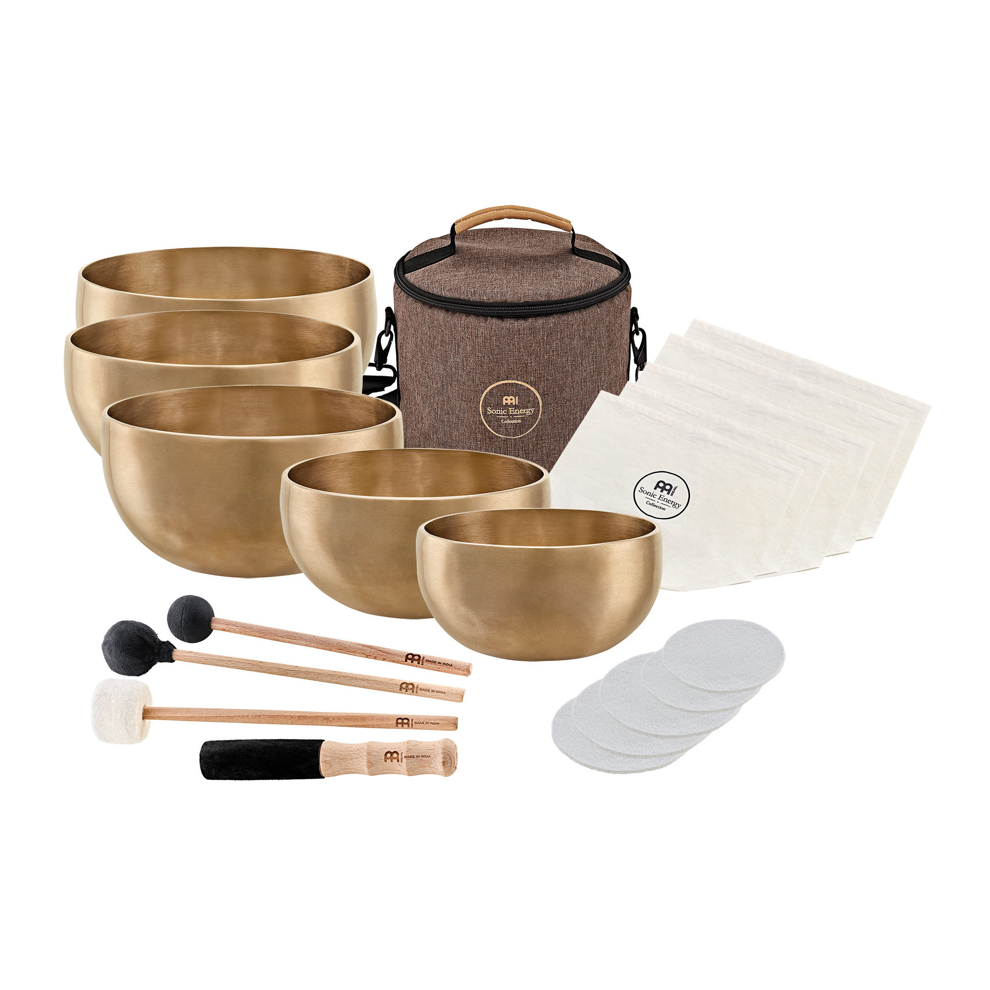Meinl Sonic Energy Yoga Nidra Singing Bowl Set - 5 teilig (SB-Y2)