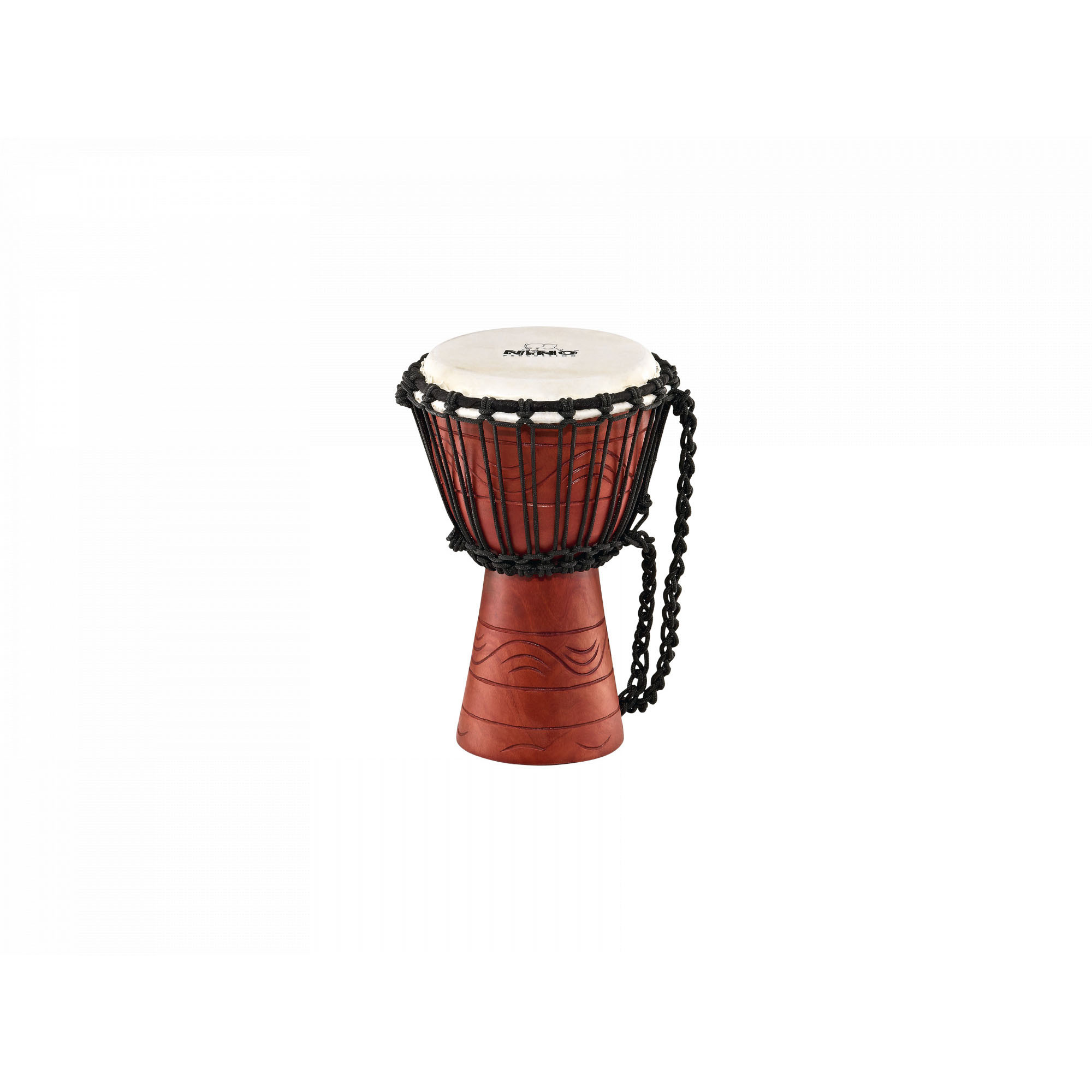 NINO Percussion Water Rythm Series Original African Style Rope Tuned Wood Djembe - 7" (NINO-ADJ2-XS)