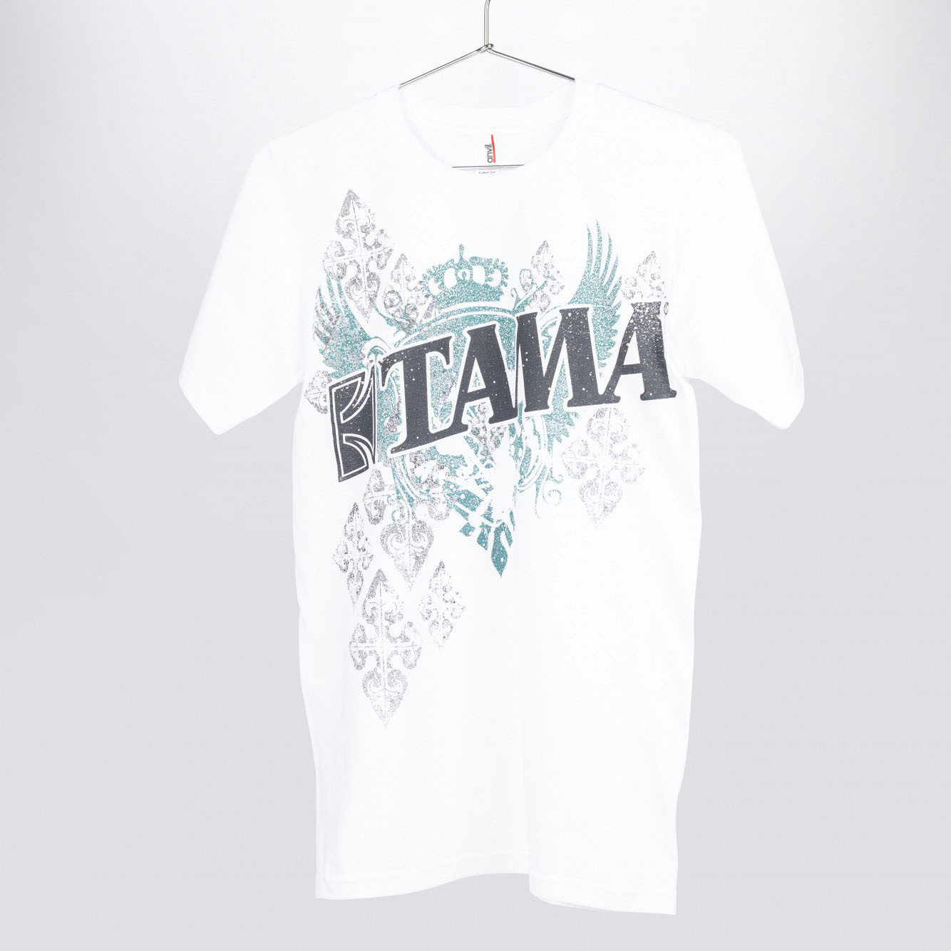 TAMA T-Shirt in weiß mit Wings Tee Frontprint (TT11WINGWH-S)