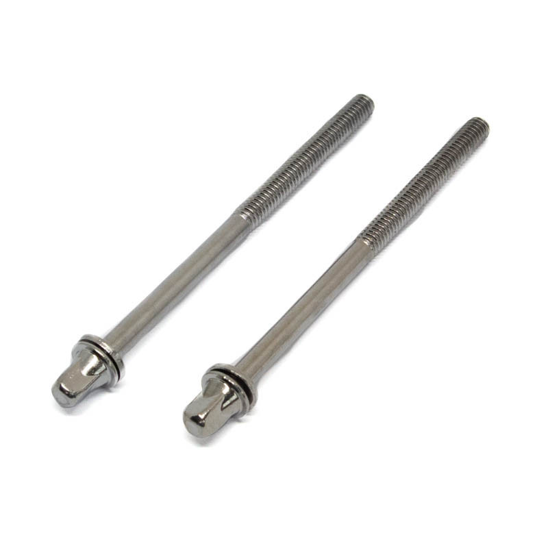 TAMA Spannschraube W7/32xL90mm mit Metallunterlegscheibe (2Stück/Satz) - Chrom (MS690SHP)