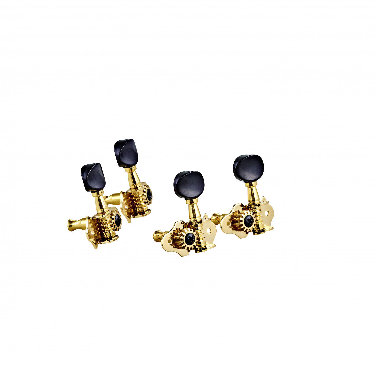 ORTEGA Open Gear Ukulele Tuning Machines - Gold (OTMUKOG-GO)