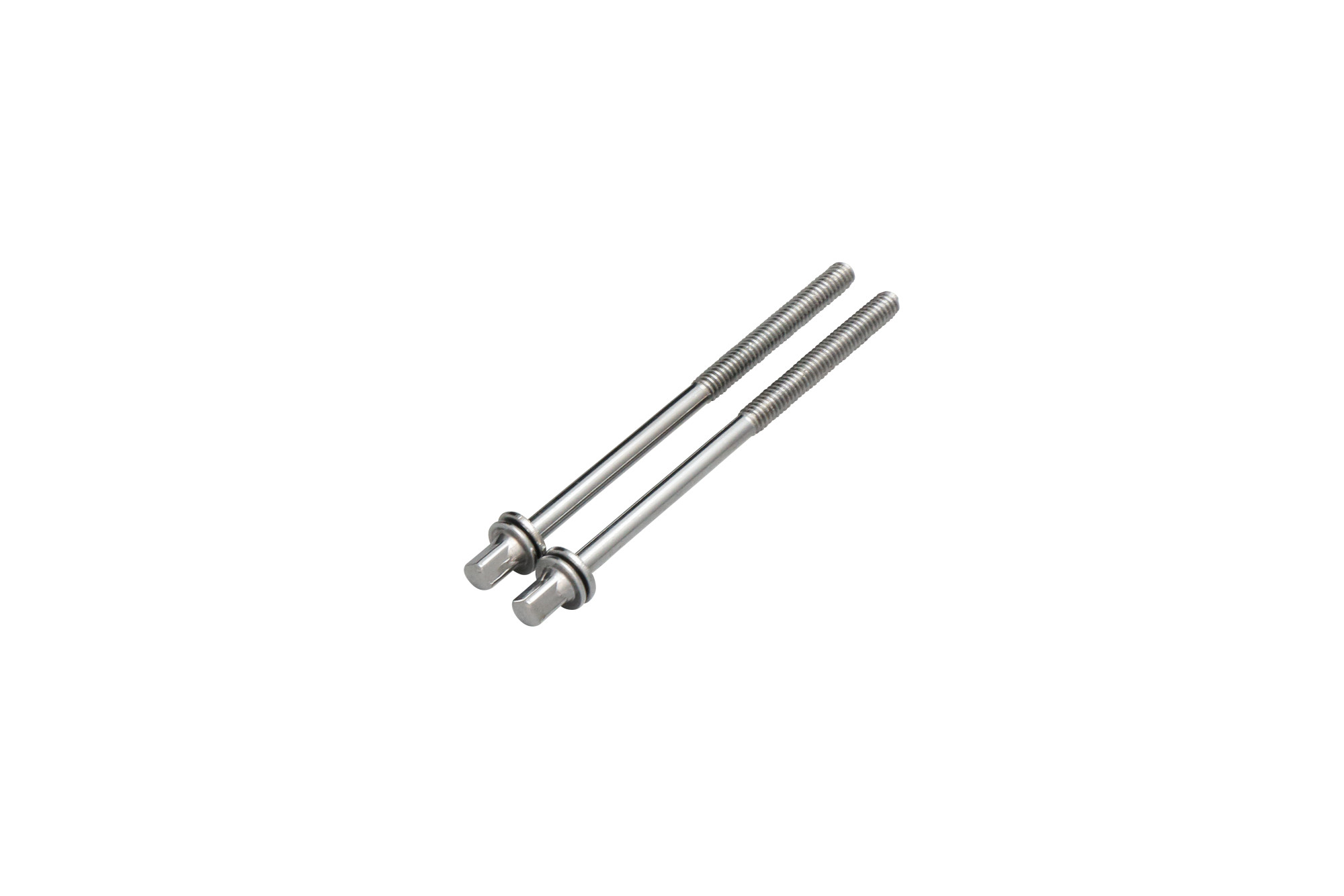 TAMA Spannschraube W7/32xL90mm mit Metallunterlegscheibe (2Stück/Satz) - Chrom (MS690SHP)