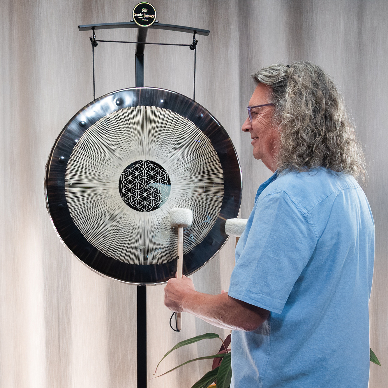 Meinl Sonic Energy 24" Flower of Life Soundscape Gong, 64 Hz (GFOL24)