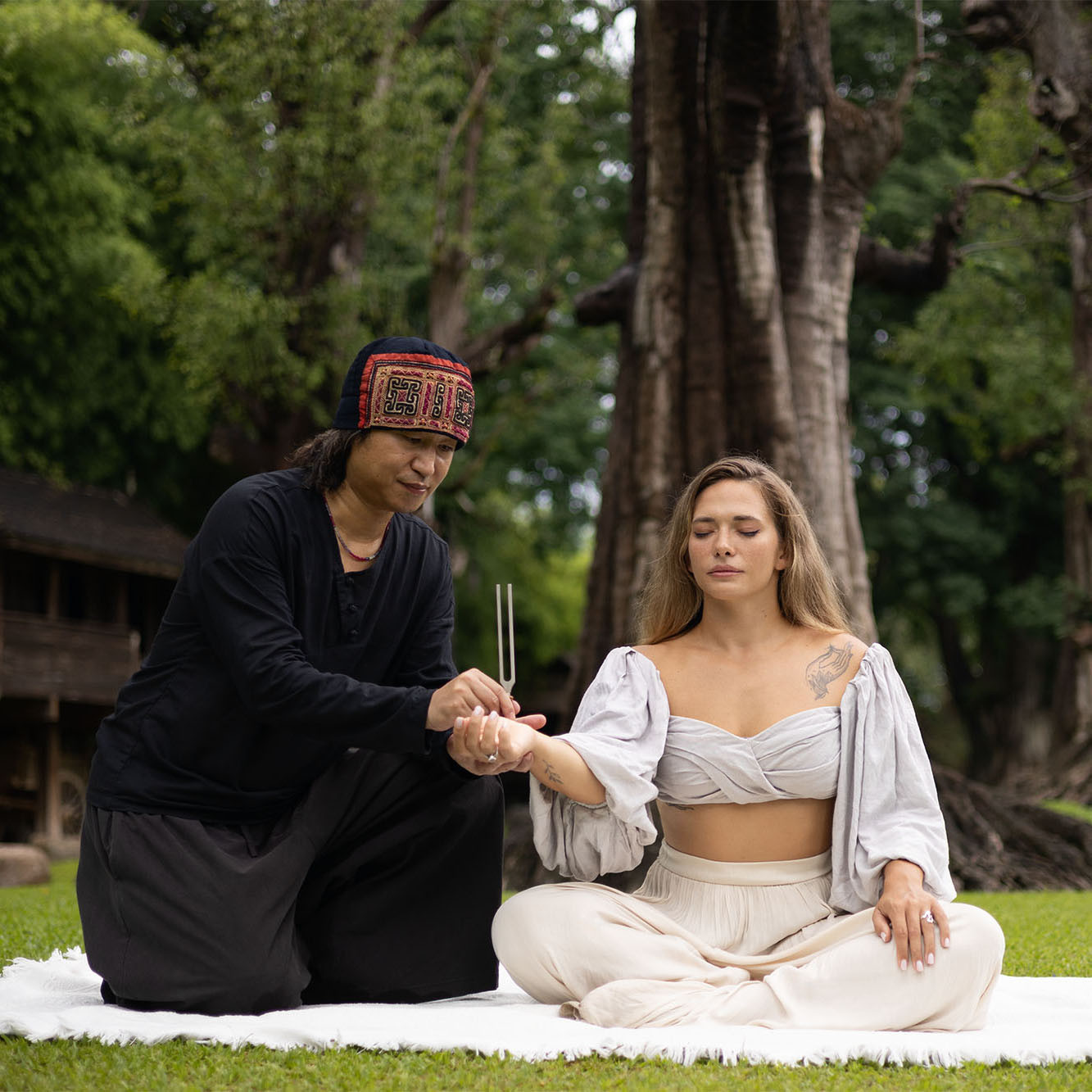 Meinl Sonic Energy TCM Therapy Tuning Fork - Metal - 144 Hz (TTF-TCM-MT)