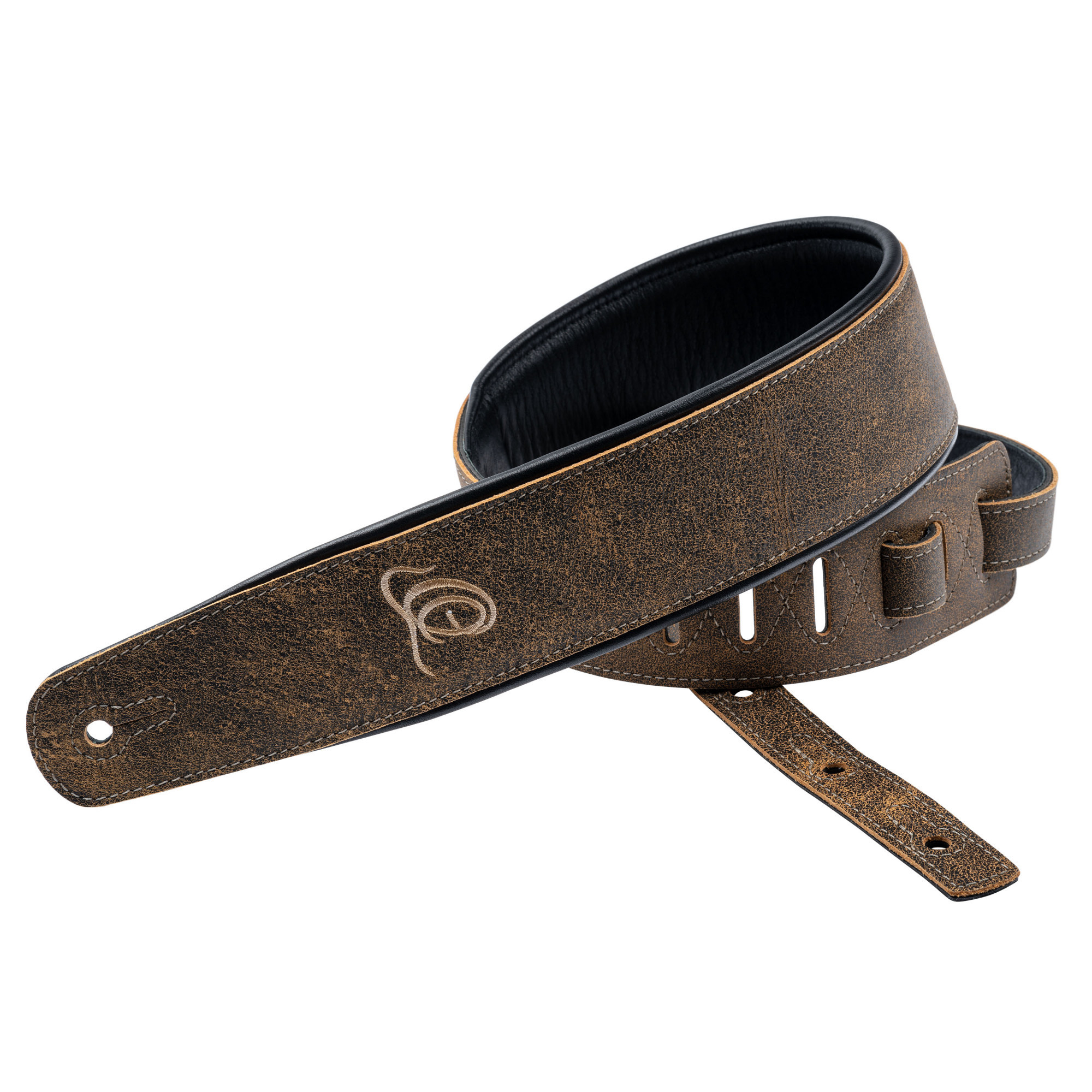 ORTEGA Genuine-Leather Guitar-Strap - Desert Stone (OSAR-3)