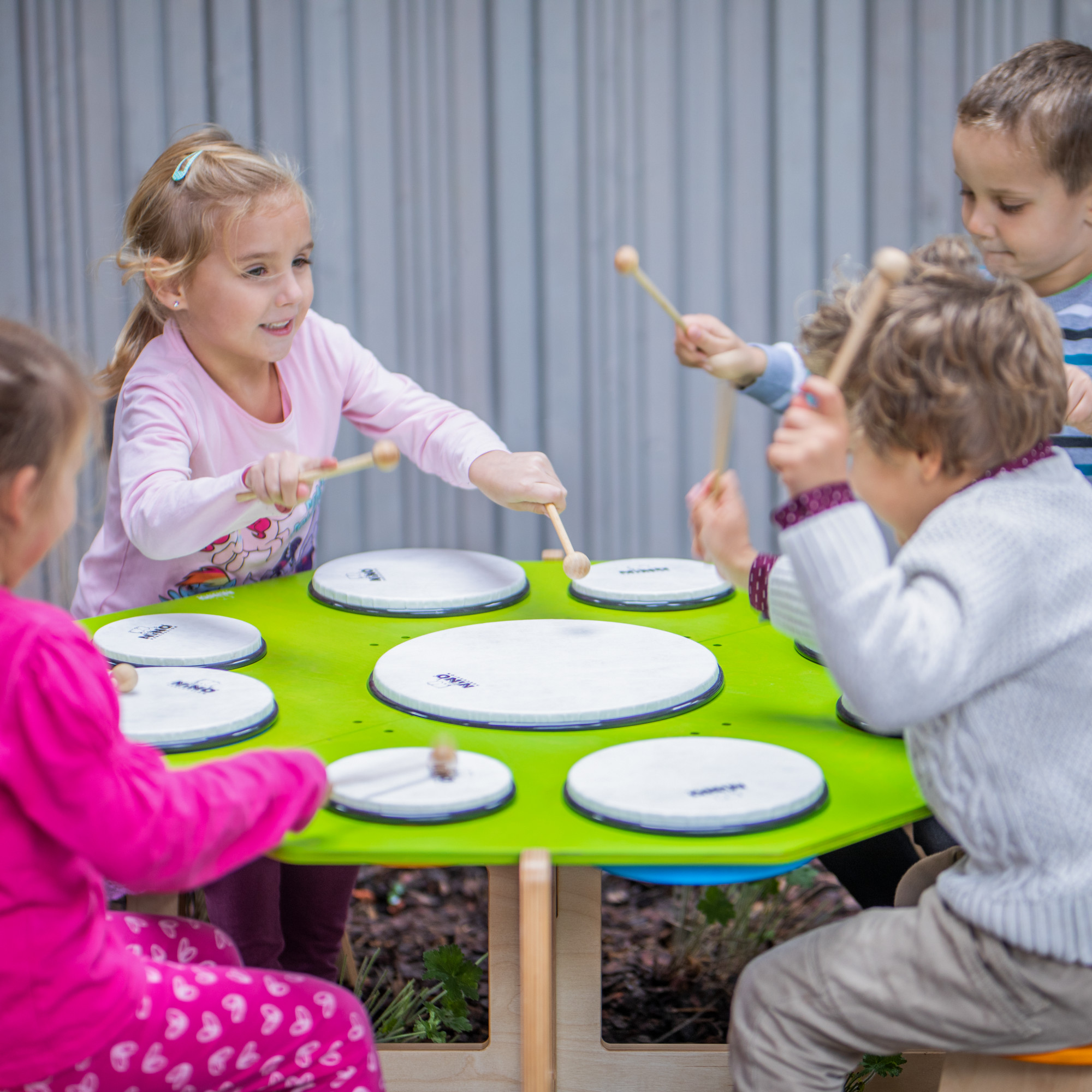 NINO Percussion Hand Drum Set - 9 teilig (NINO966)