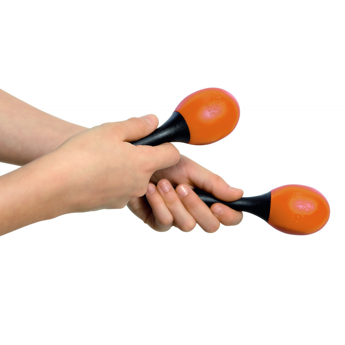 NINO Percussion Molded ABS Egg Maracas - 6" (NINO569OR)