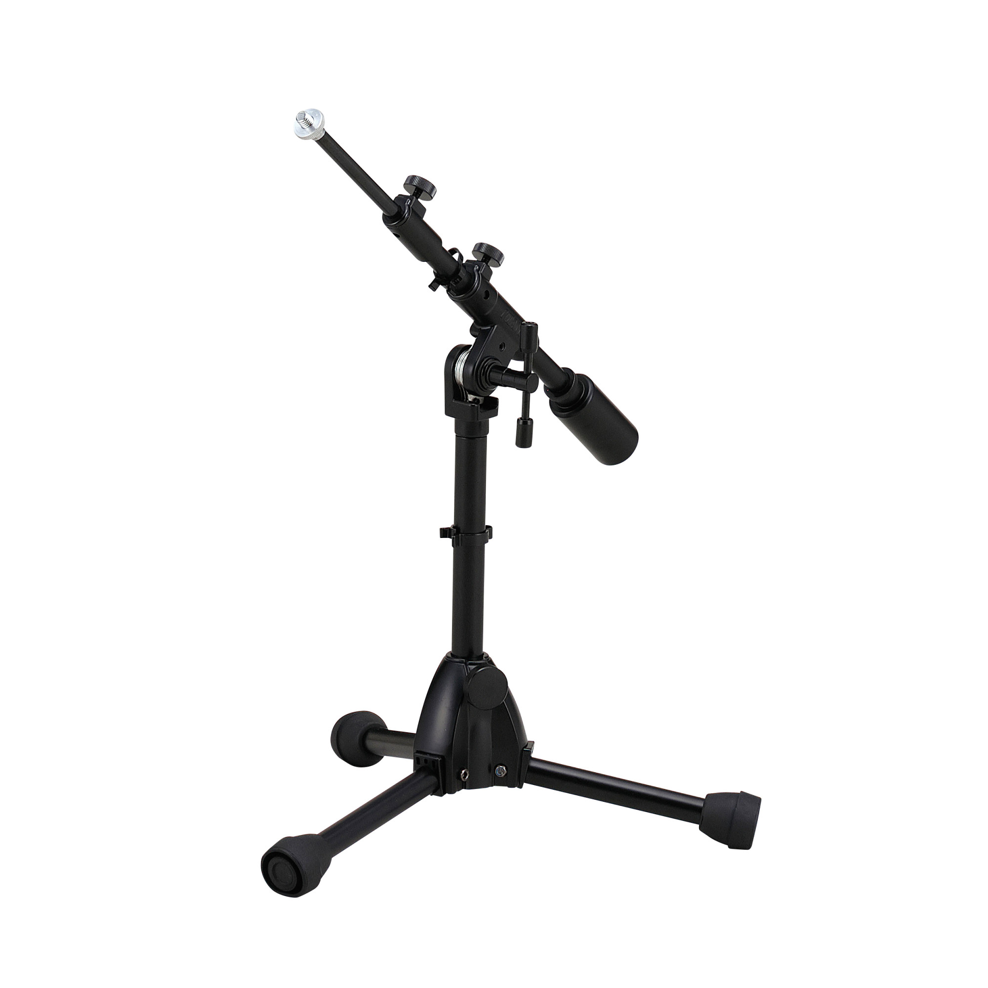 TAMA Iron Works Studio Series Mikrofonständer - Extra niedriger Teleskoparmständer (3/8“ Anschluss) (MS734ELBK)