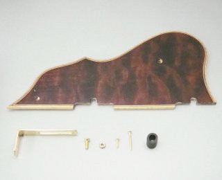 IBANEZ maple pickguard - brown for AF125-AMB/AF125-NT (4PG1QM2BRW)