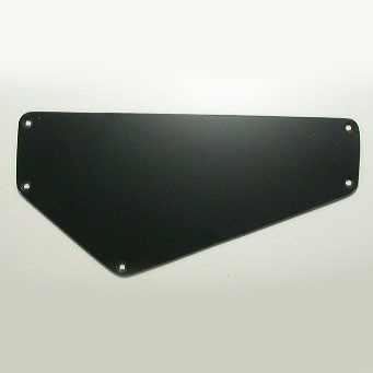 IBANEZ Abdeckung B-Plate - schwarz für DTT/STM/X Modelle (4PT1CX3B)