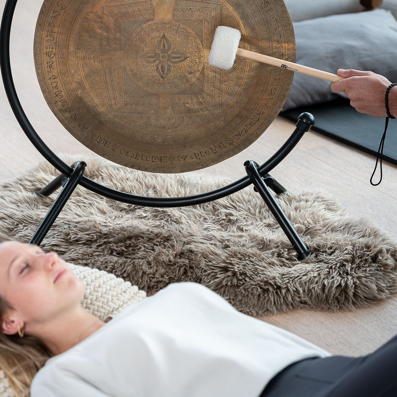 Meinl Sonic Energy Gong & Singing Bowl Mallet - Medium (MGM2)