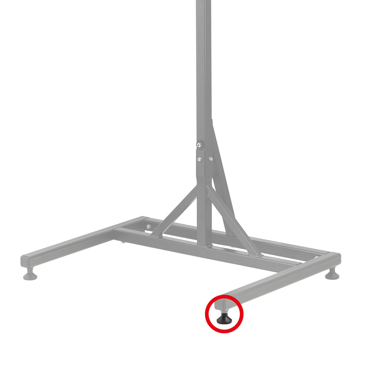 Meinl Sonic Energy Fuß für TMGS, TMGS-2 & TMGS-3, 1 Stk. (TMGS-F)