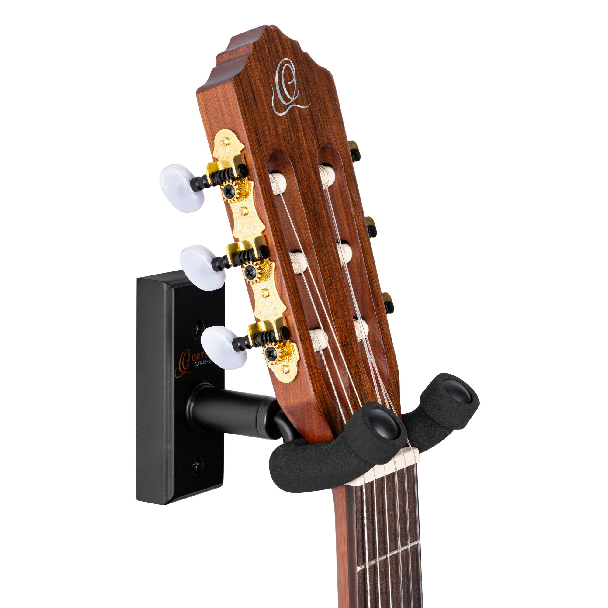 ORTEGA Guitar Wall Hanger - Black (OGH-1)