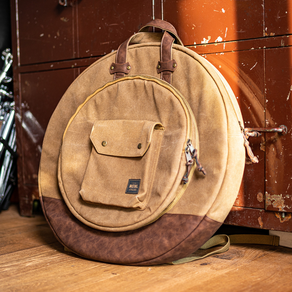 MEINL Cymbals Canvas Collection Cymbal Bag 22" - Vintage Khaki (MWC22KH)