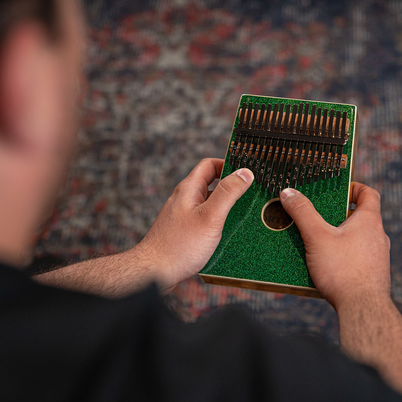 ORTEGA Percussion Series Acoustic Kalimba
 (OKB4-MGR)