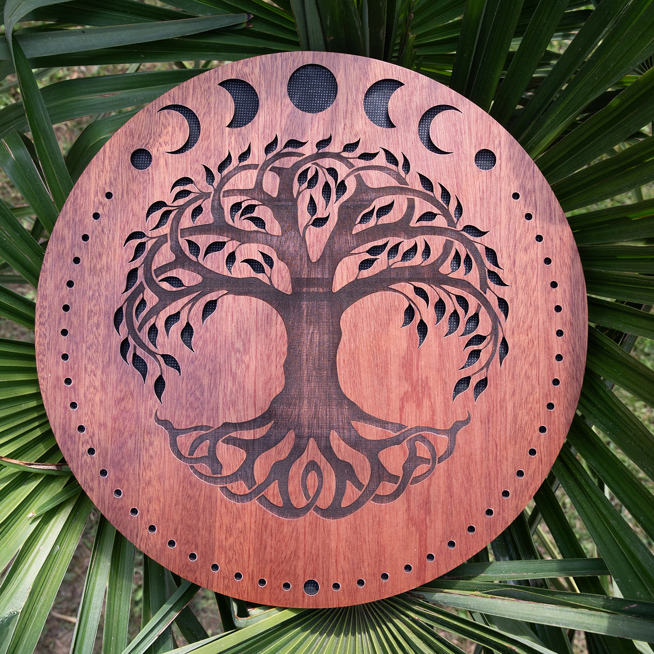 Meinl Sonic Energy Rain Disk 12" - Bach-Klang - Mondphasen & Lebensbaum Gravur (RDS12MTOL)