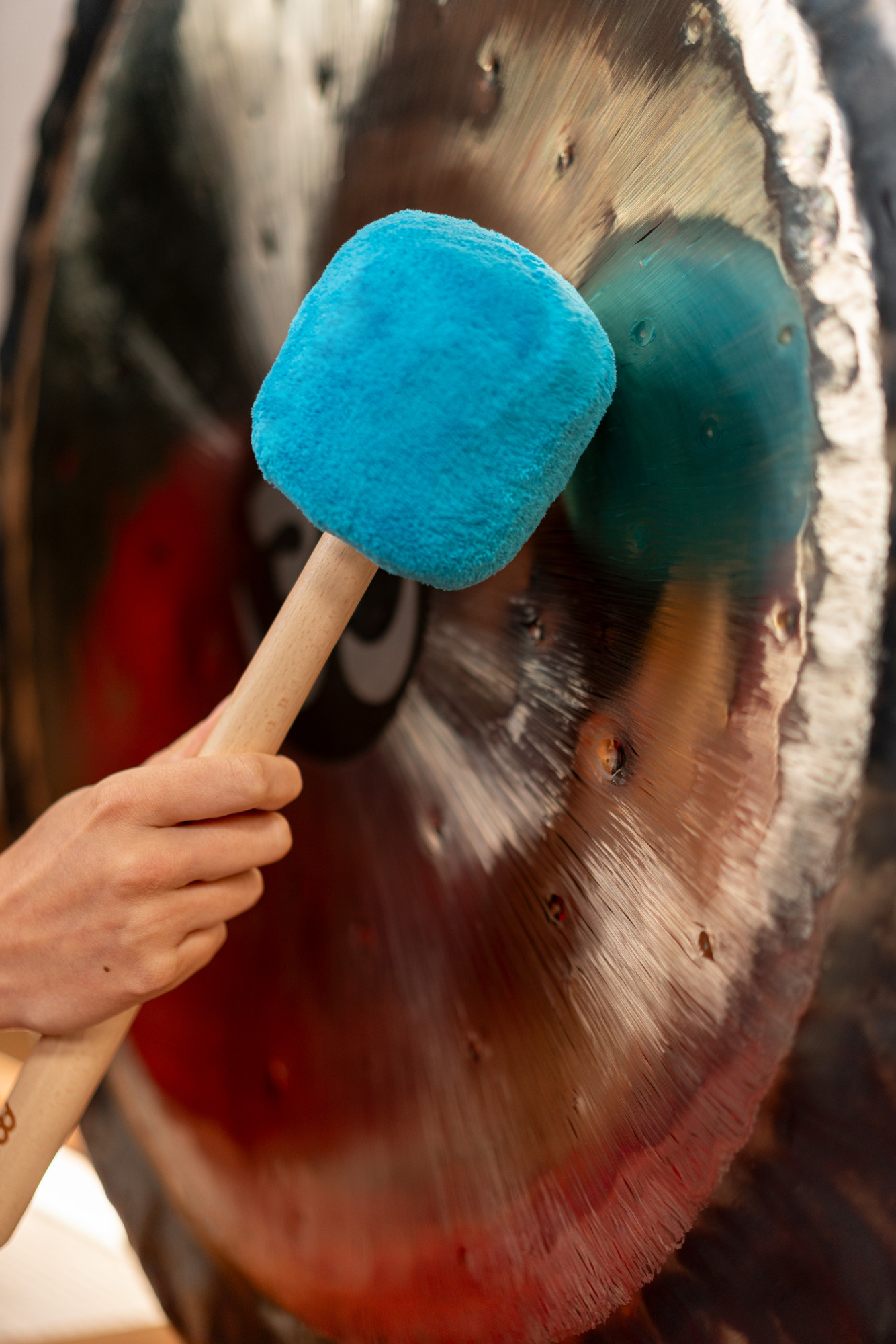 MEINL Sonic Energy Gong Mallet Large - Sea Petrol (MGM-L-SP)
