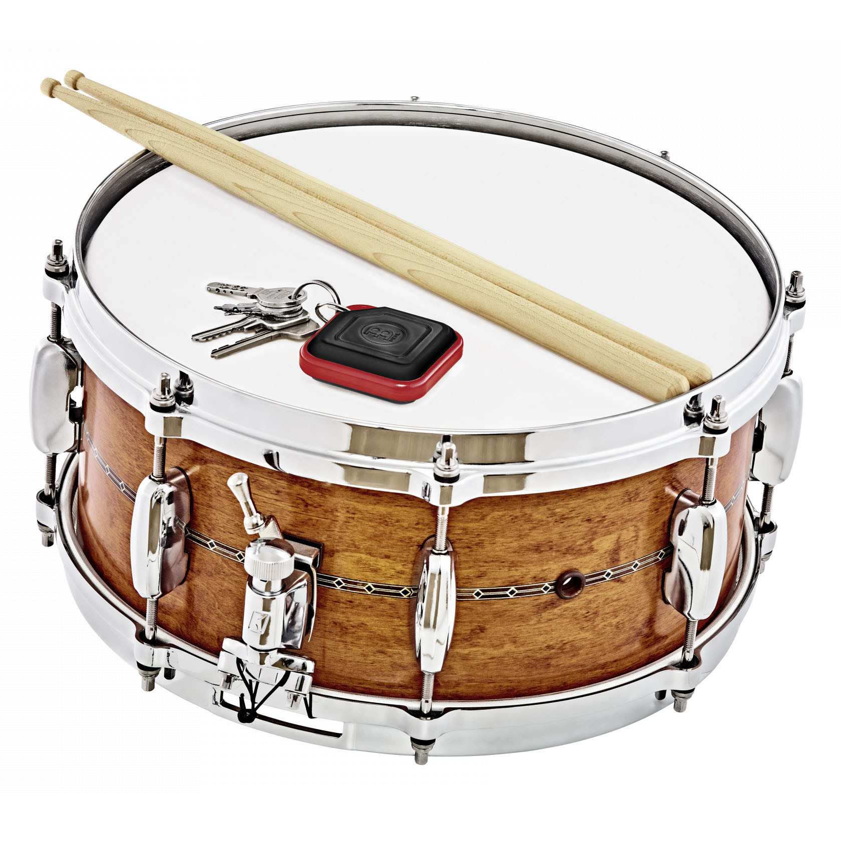 MEINL Percussion Key Ring Shaker - black (KRS-BK)