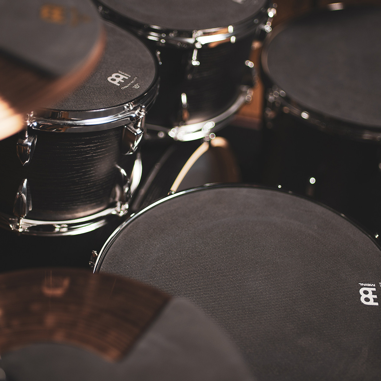 MEINL Cymbals  Drum Mute Set - 10"/12"/14"/14" (MDM-10121414)